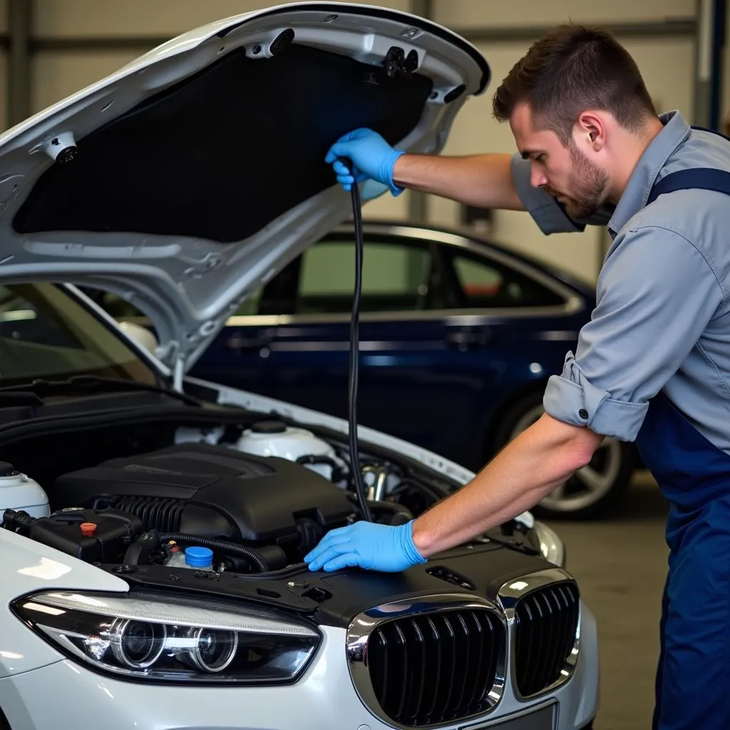 BMW Oil Change Service