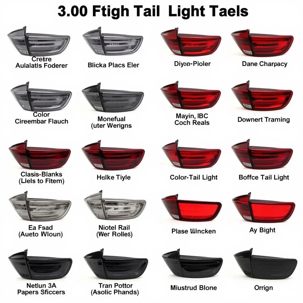 BMW Tail Light Options