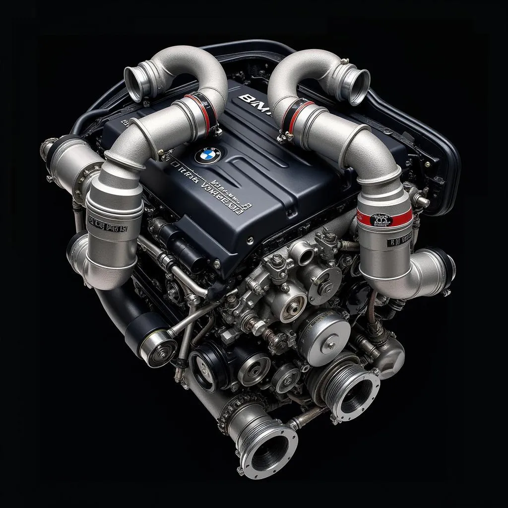 BMW Twin Turbo Engine