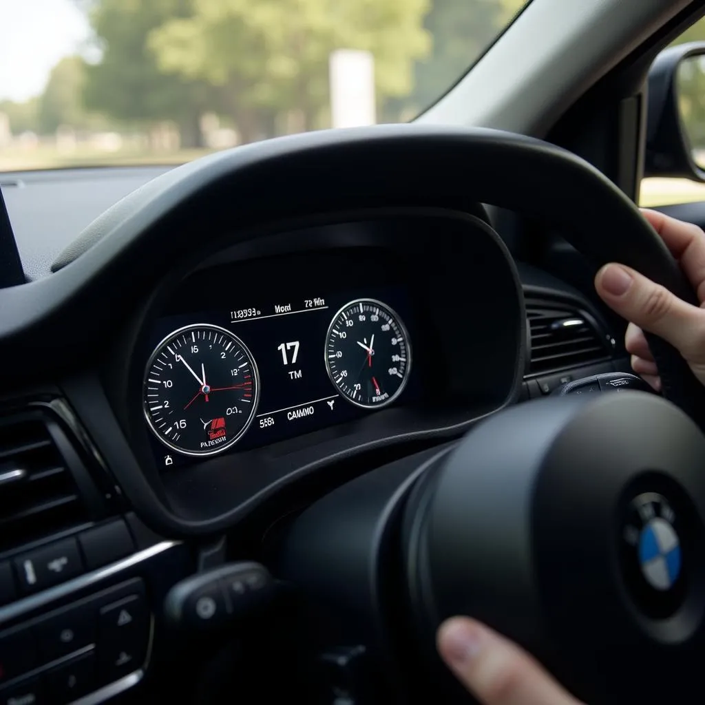 BMW Wall Clock Dashboard