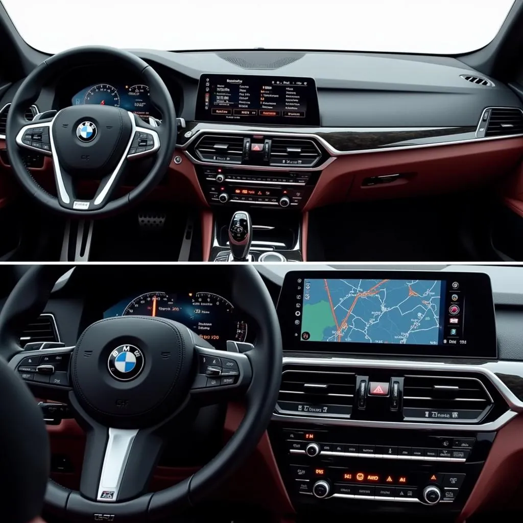 BMW X3 and X5 Interior Technology