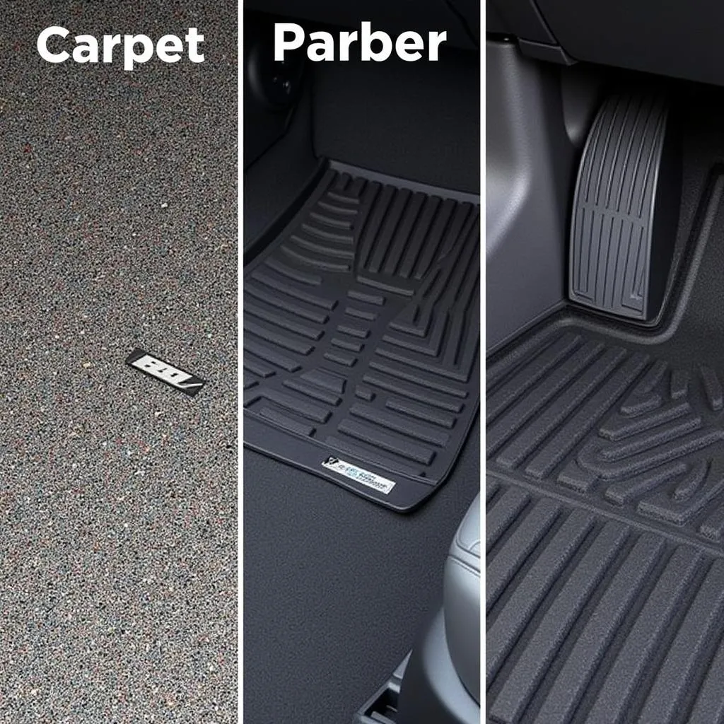  Comparing different materials for BMW X5 mats.