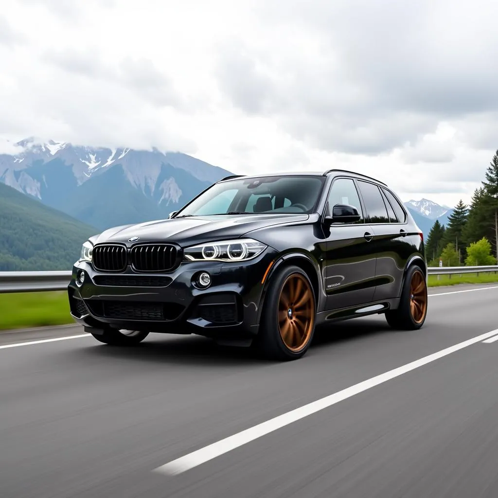 BMW X5 with 22-inch Wheels