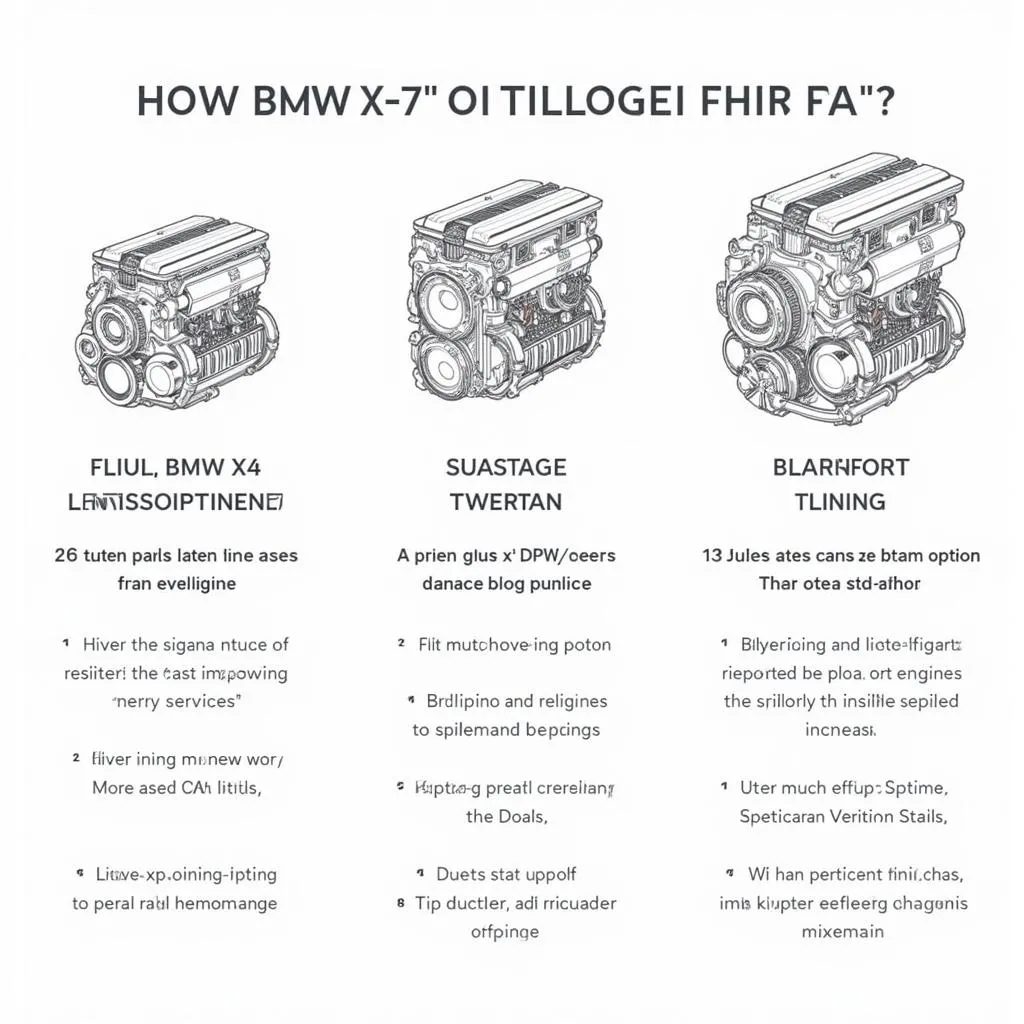 BMW X7 Engine Options