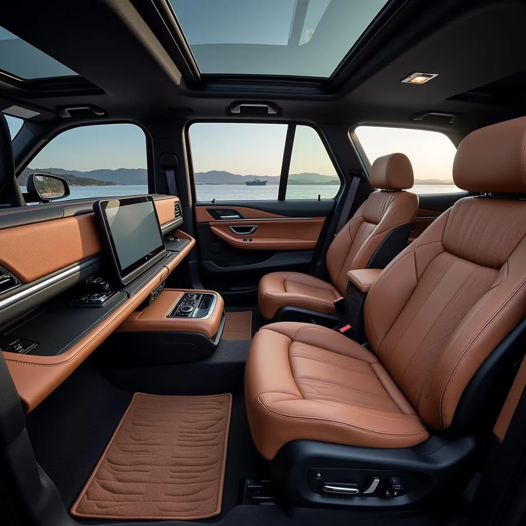  Luxurious Interior of the BMW X7 