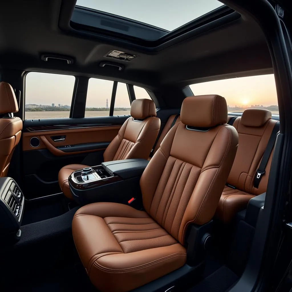 BMW X7 Interior Seating