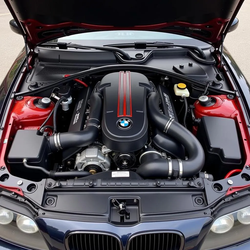 BMW Z3 Modified Engine