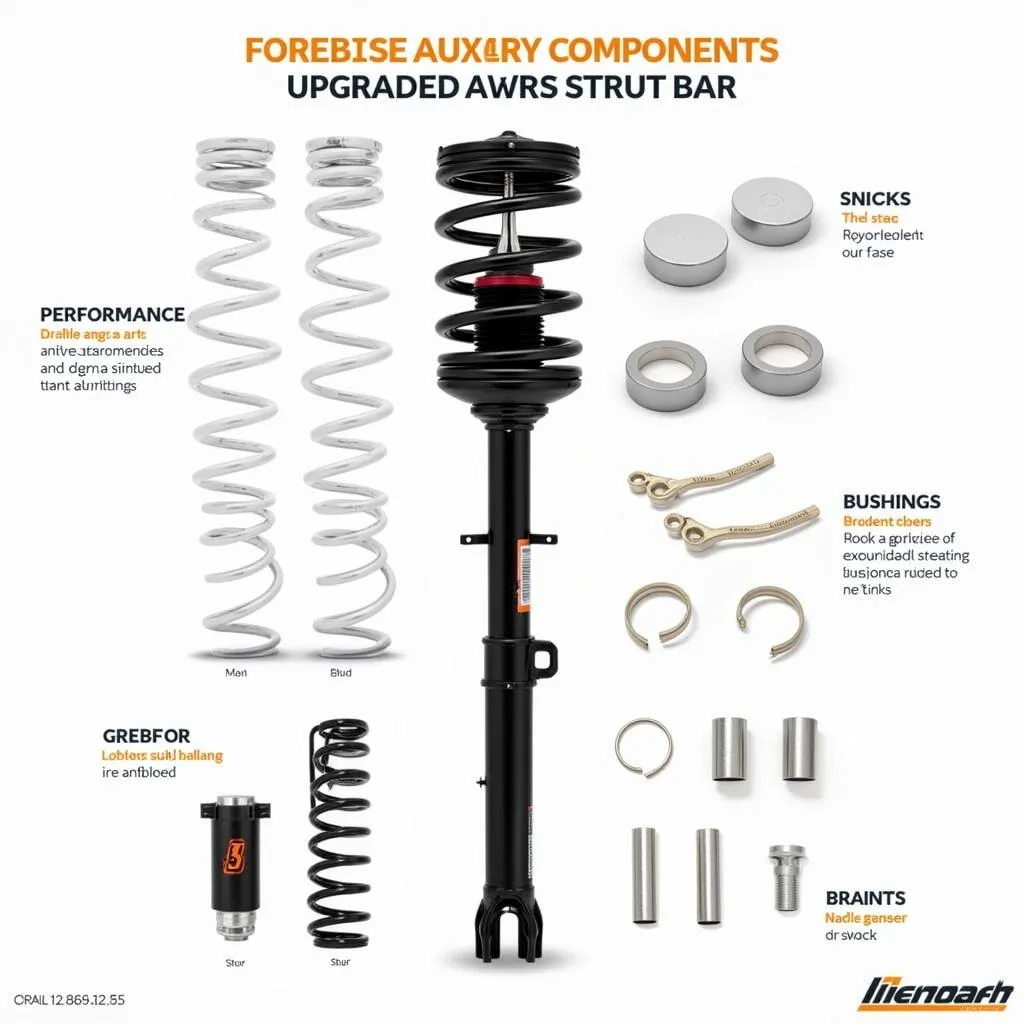 BMW Z3 upgraded suspension for improved handling