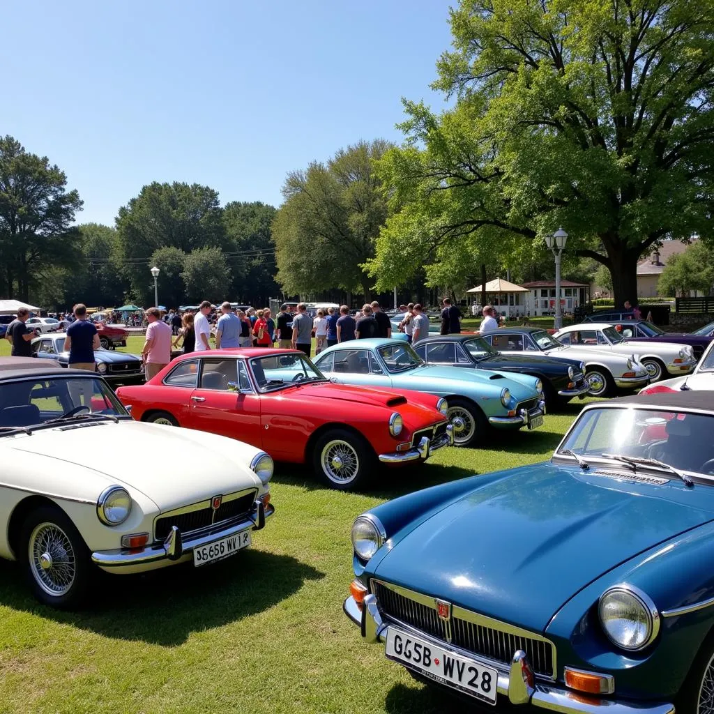 British Car Club Meeting