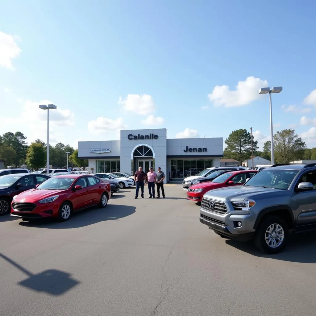 Cheraw Car Dealership Lot