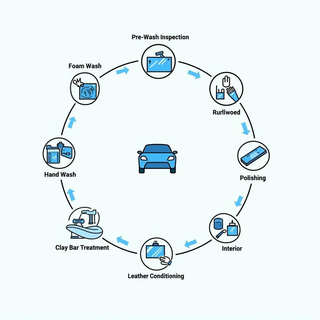 Car Detailing Process in Mount Vernon