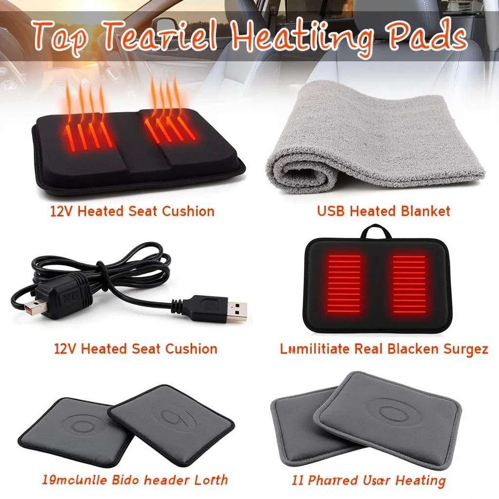 Different Types of Car Heating Pads