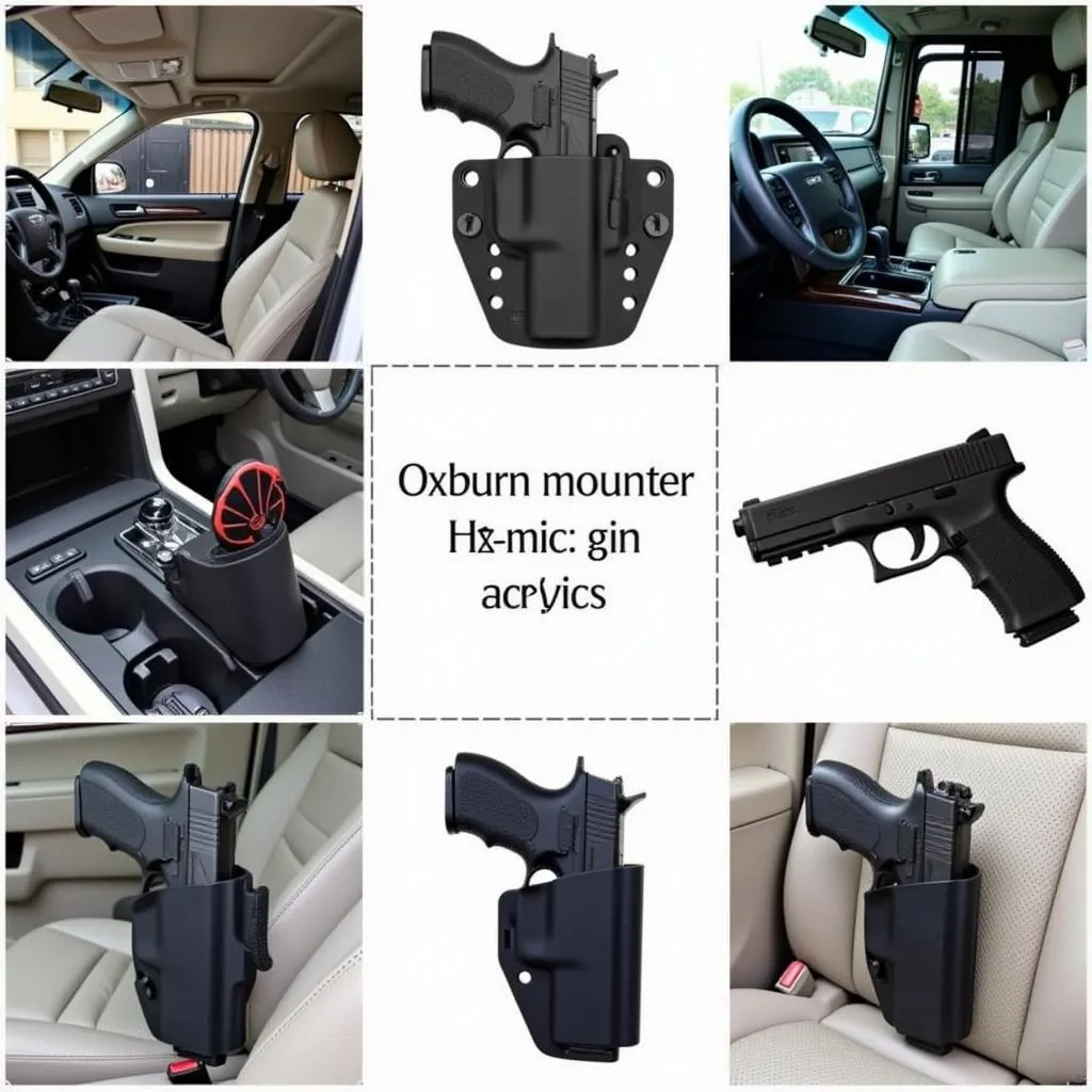 Types of Car Mounted Gun Holsters