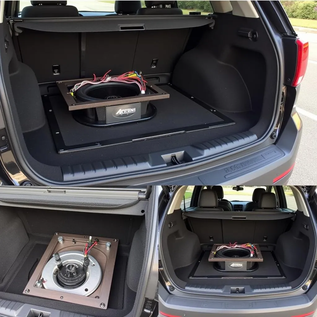 Car Subwoofer Installation