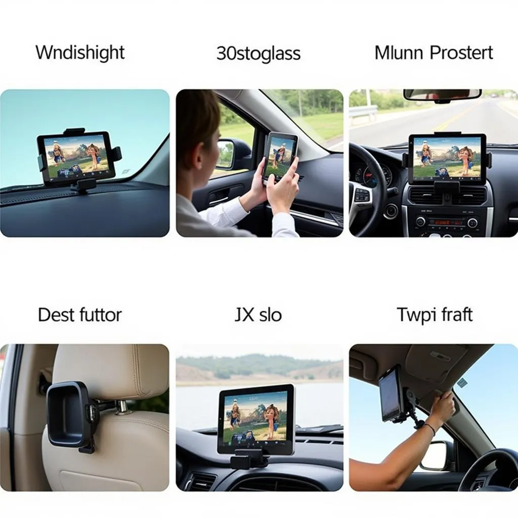 Types of Car Tablet Holders