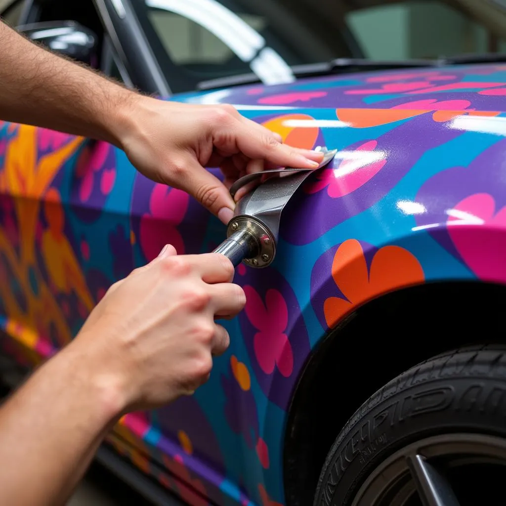 Car Wrap Application Process