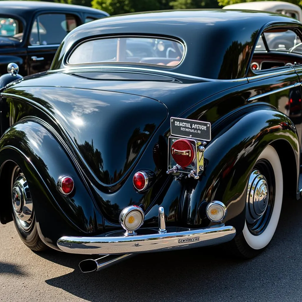 Classic cars on display at the April Action Car Show