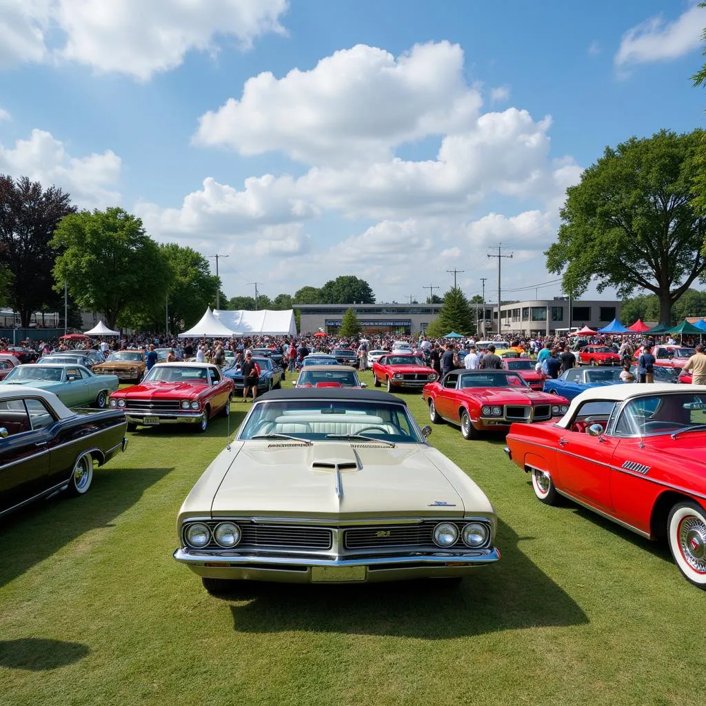 Classic Car Show Display