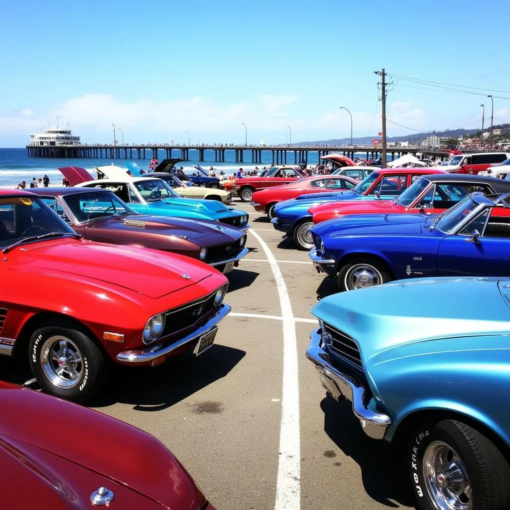 Classic Cars on Display at Cayucos Car Show