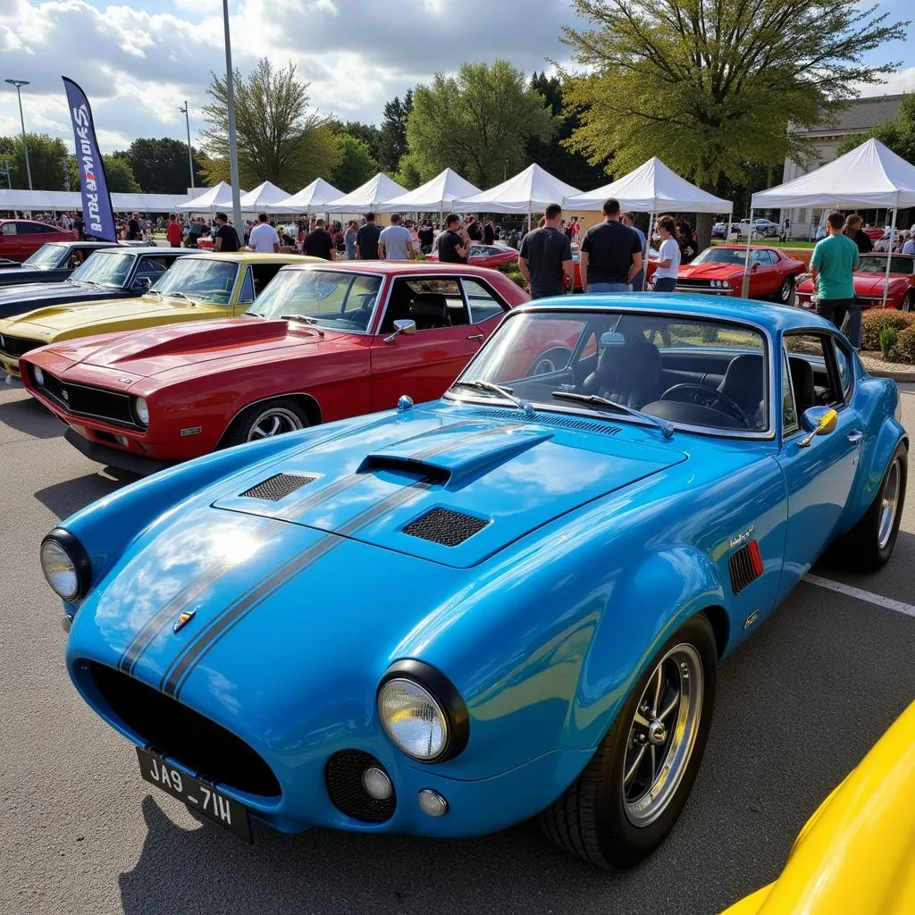 Classic Cars on Display at Rockingham, NC Car Show