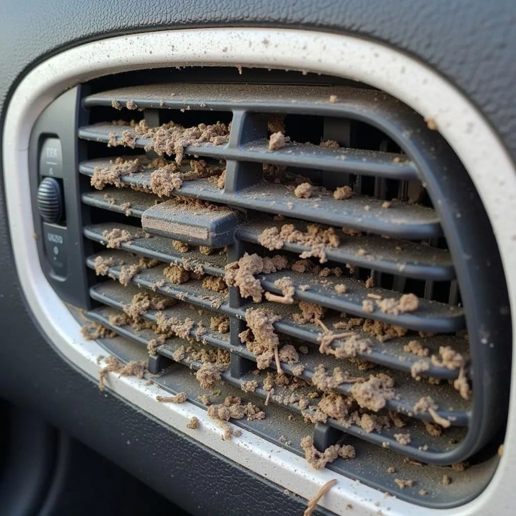 Clogged Cabin Air Filter