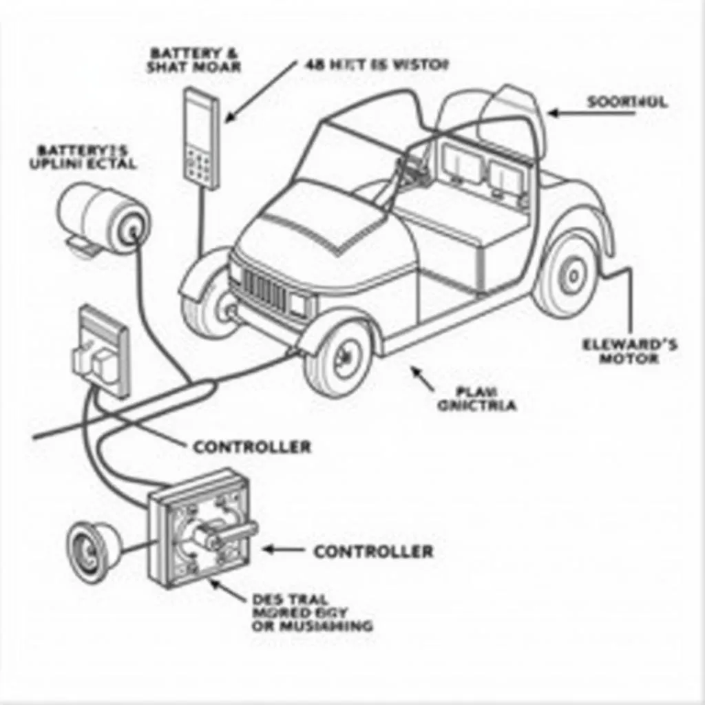 Club Car 48V Electrical System Diagram