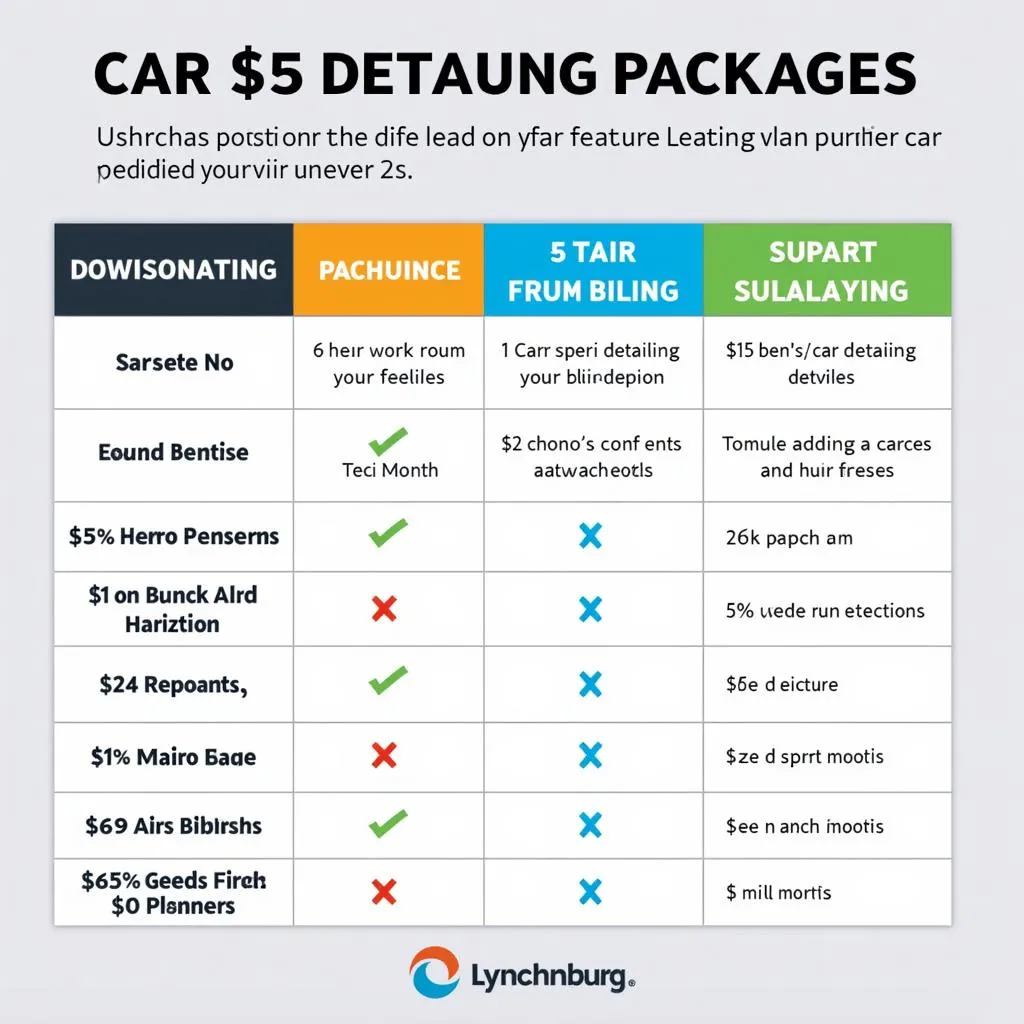 Comparing Car Detailing Packages in Lynchburg