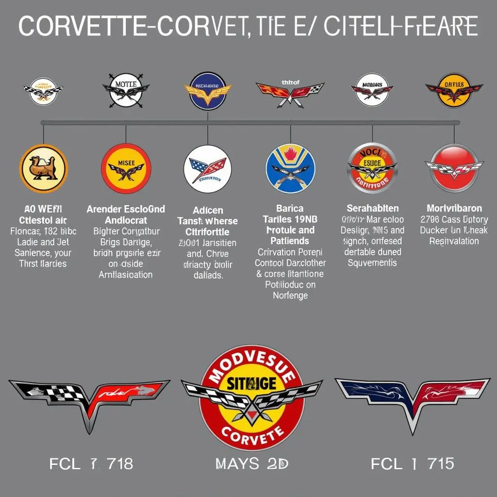 Corvette Car Sign Evolution