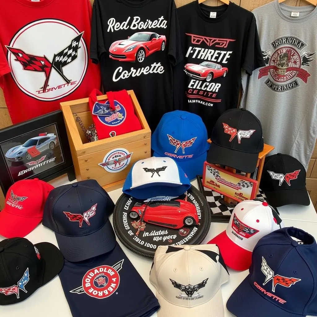 Corvette Car Sign Merchandise