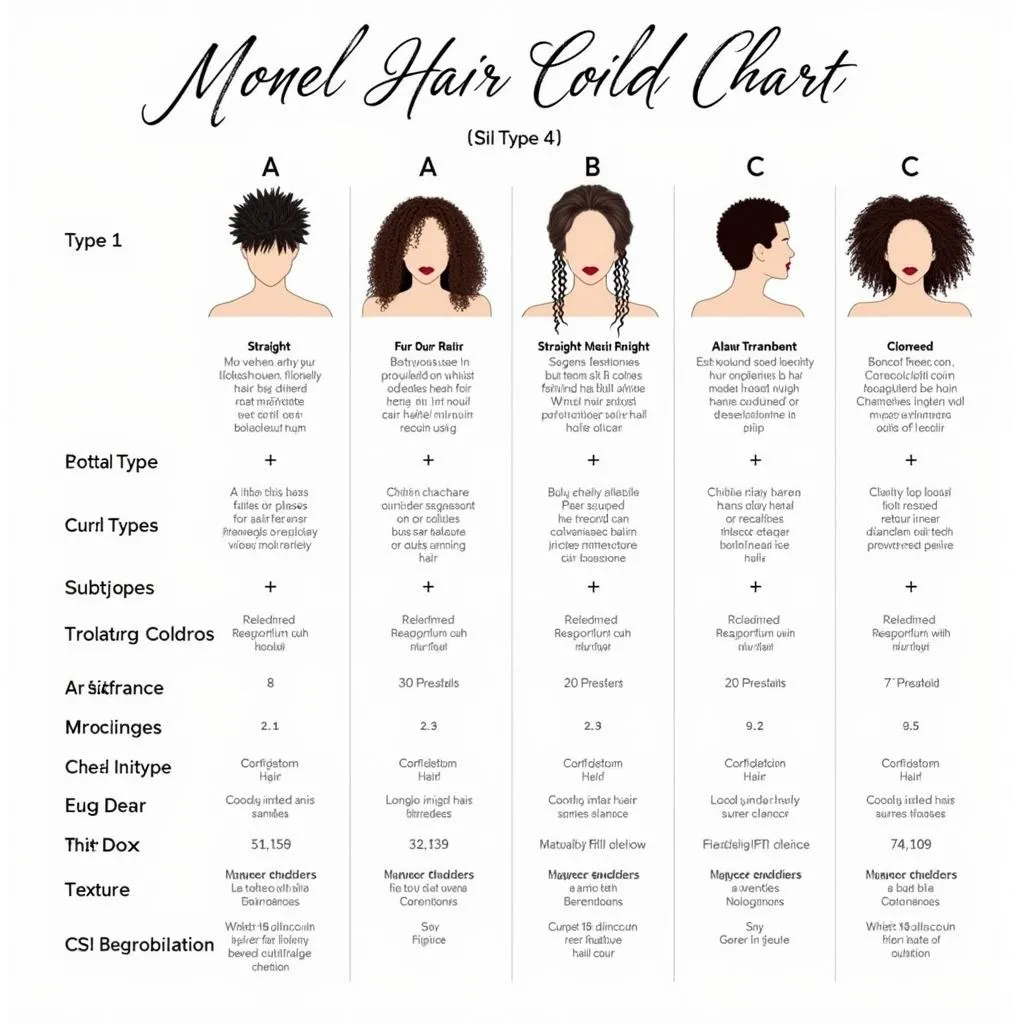 Curl Type Chart