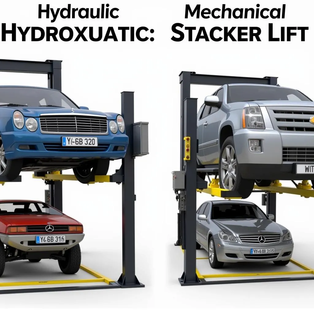 Different Types of Car Stacker Lifts