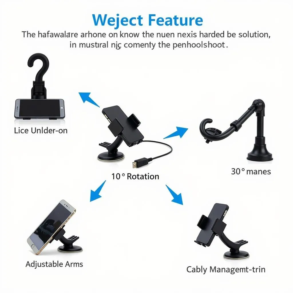 Comparison of different vent phone holder types