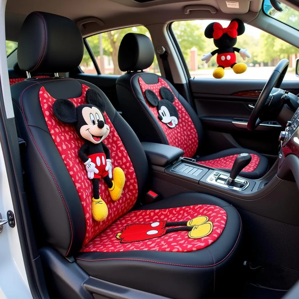 Custom Disney car interior ideas