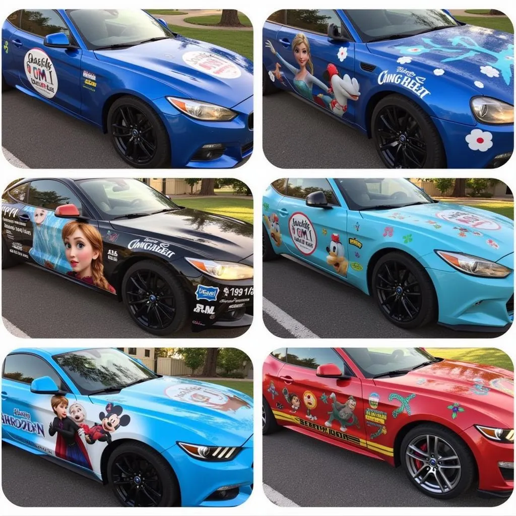 Disney car wrap ideas