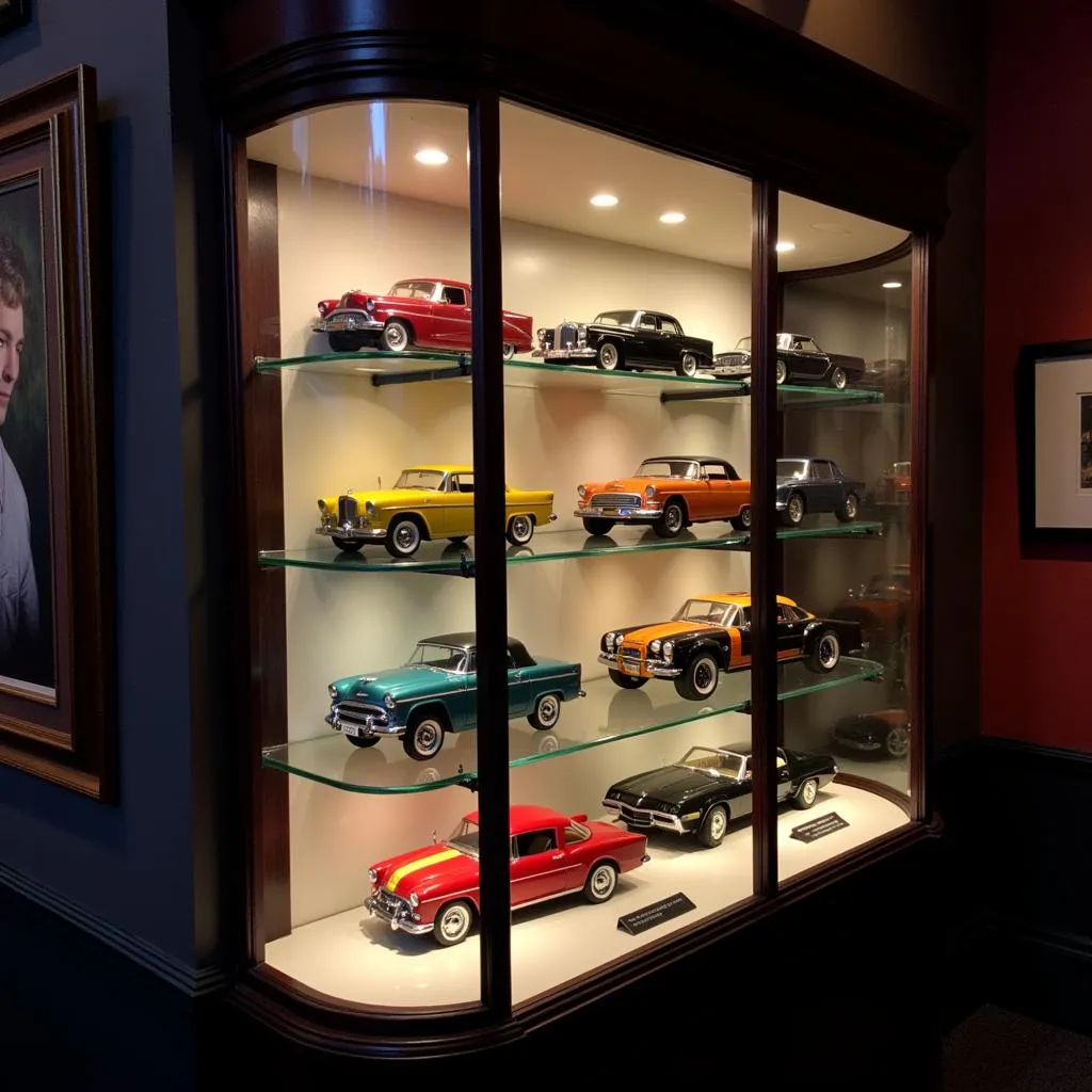 Display Case for American Graffiti Diecast Cars