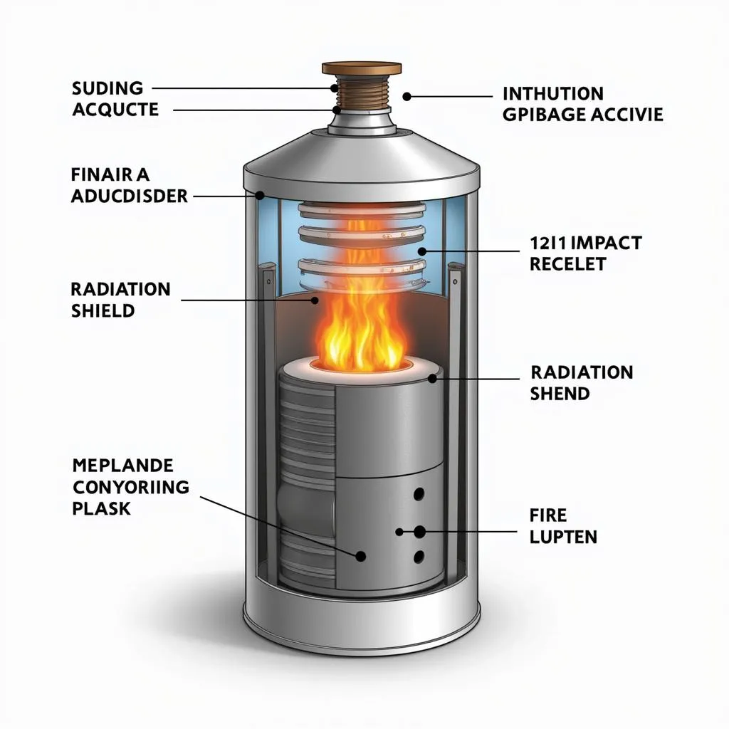 DODX Nuclear Flask Car Design