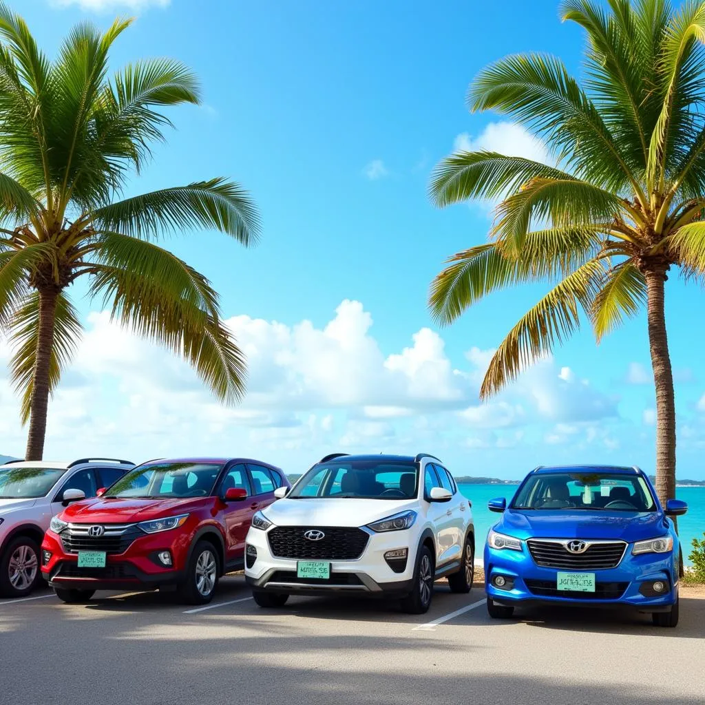 Empress Car Rental St Maarten Fleet