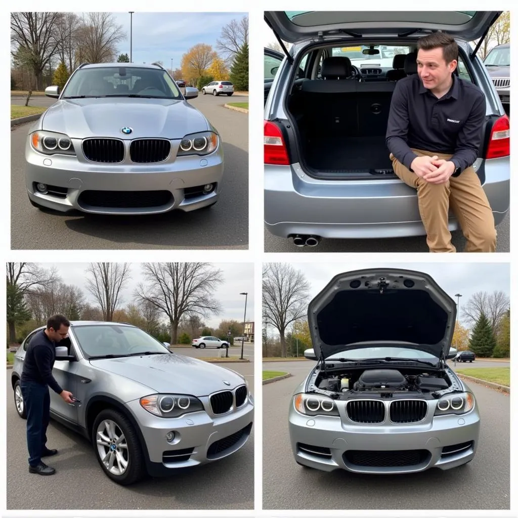 Thoroughly Inspecting a Used BMW Hatchback