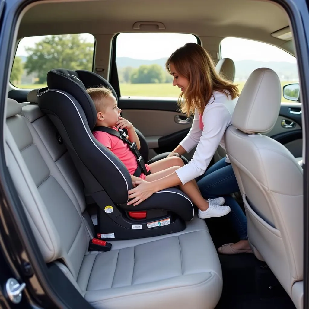 Installing a Kiddy Car Seat