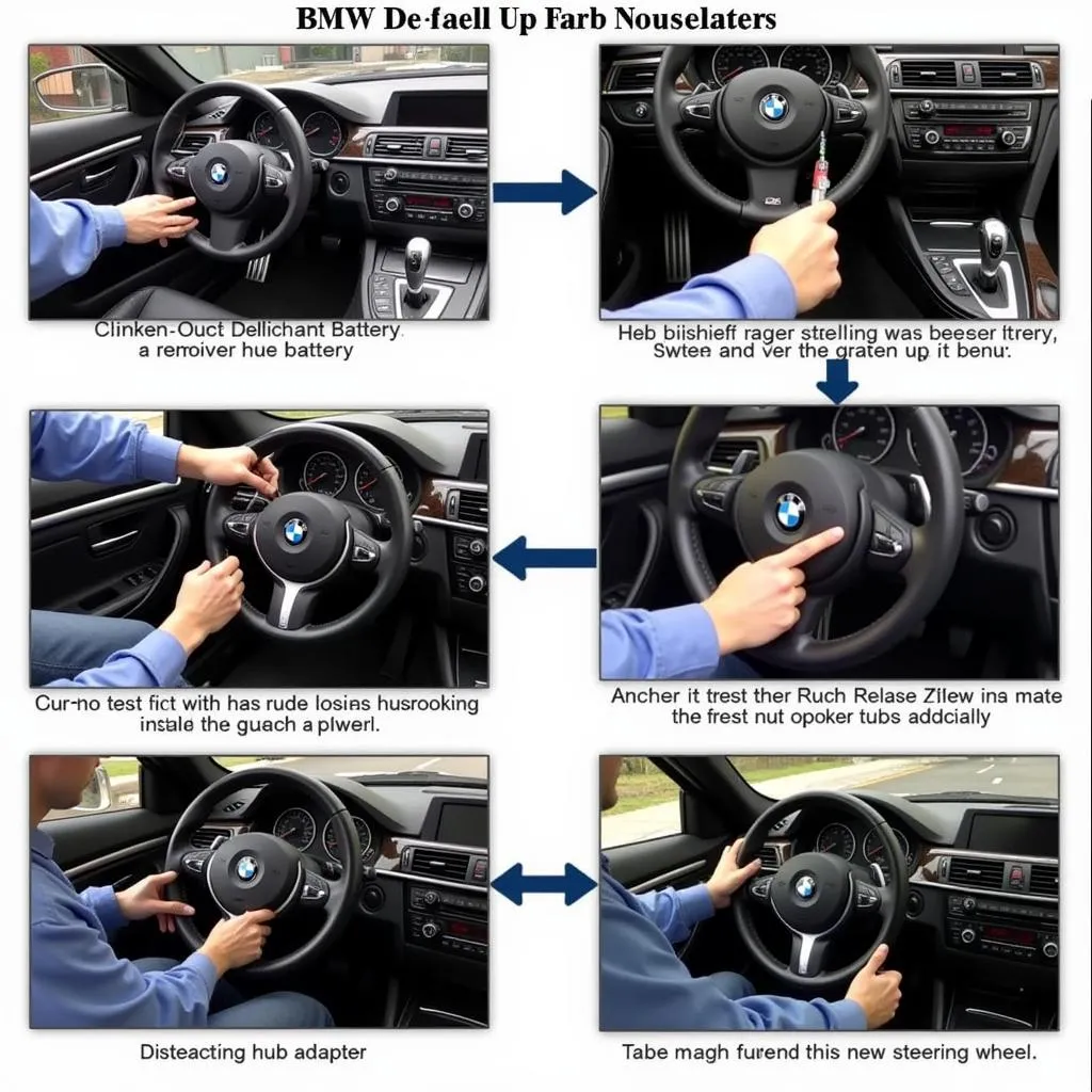 Step-by-Step Installation of a Quick Release Steering Wheel on a BMW