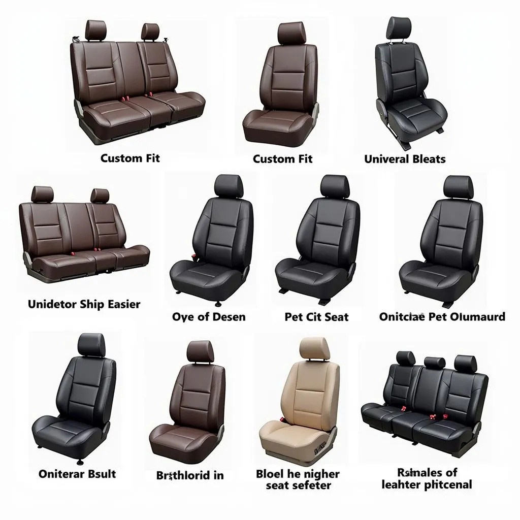 Types of Leather Car Seat Protectors