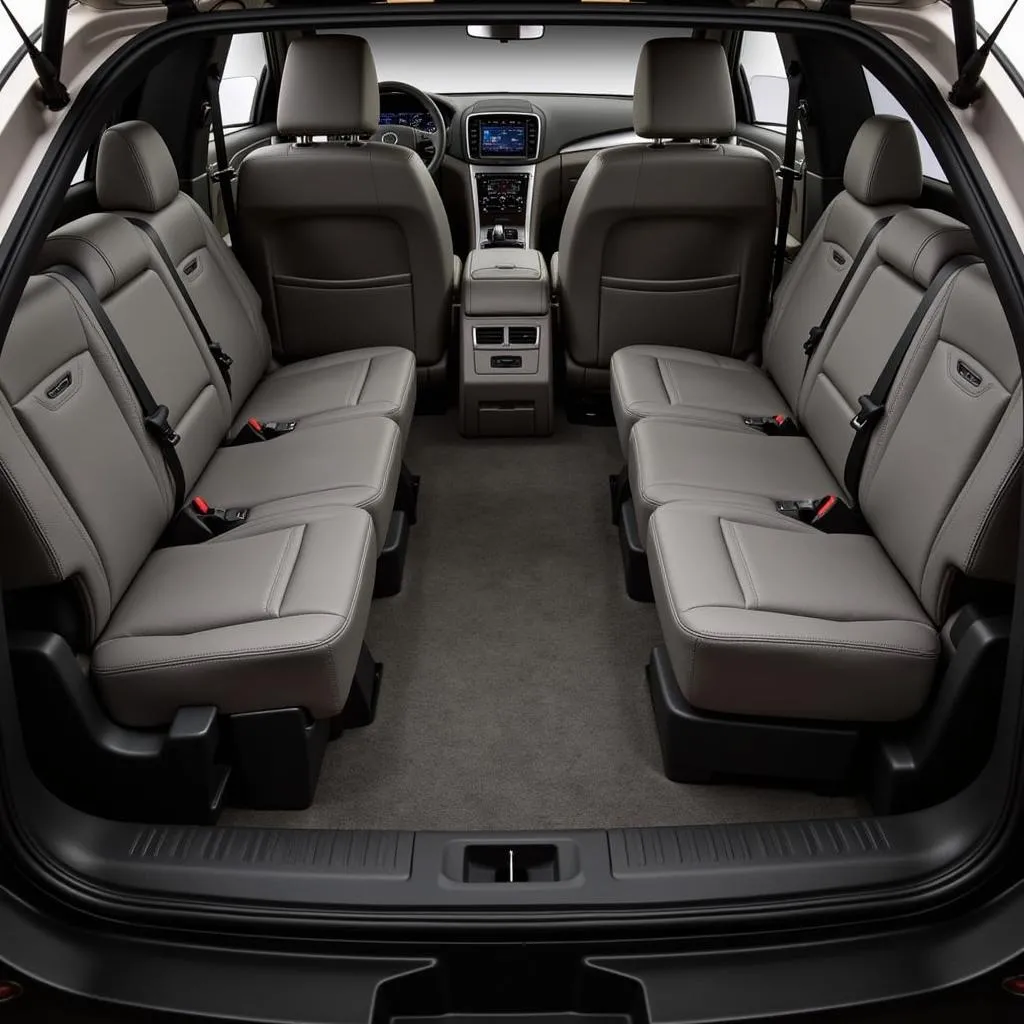 Lincoln Aviator spacious interior