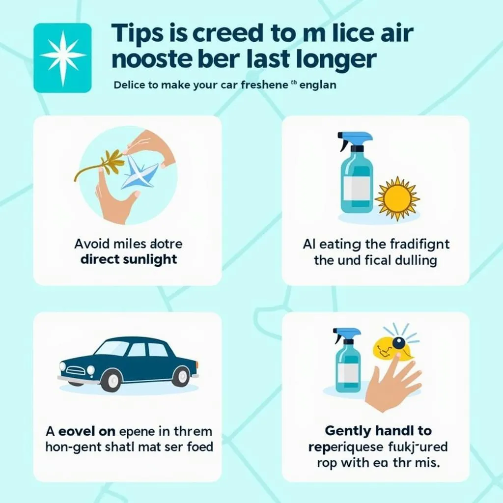 Tips for a long-lasting car air freshener