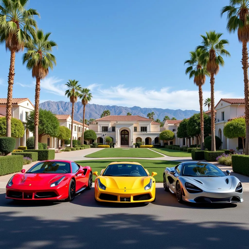 Exotic Car Rental Options in Palm Springs