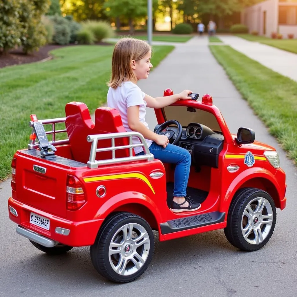 Paw Patrol Marshall's Fire Truck 12V Ride-On Car