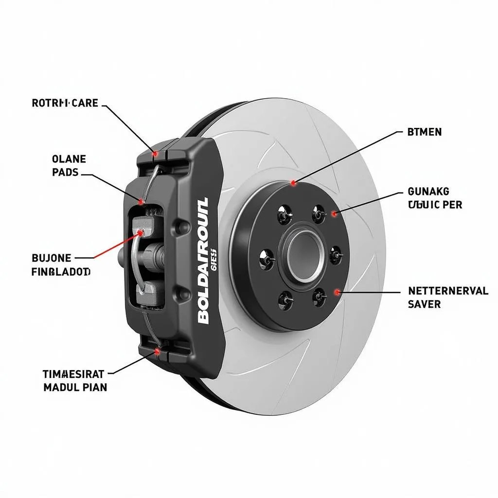 Polaris Gem Car Brake System