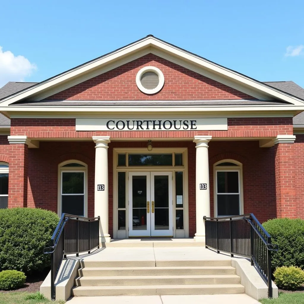 Exterior of Rothsville Courthouse