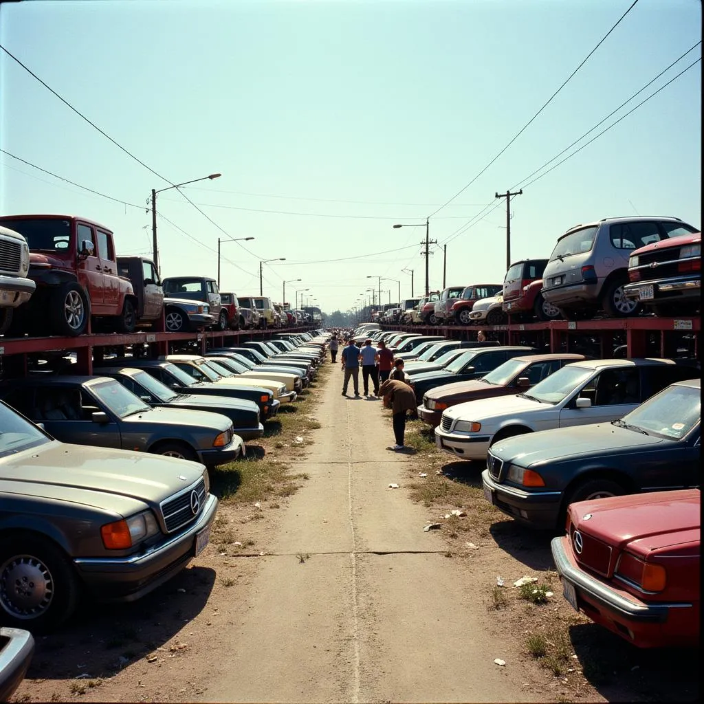 Salvage yard in Corpus Christi