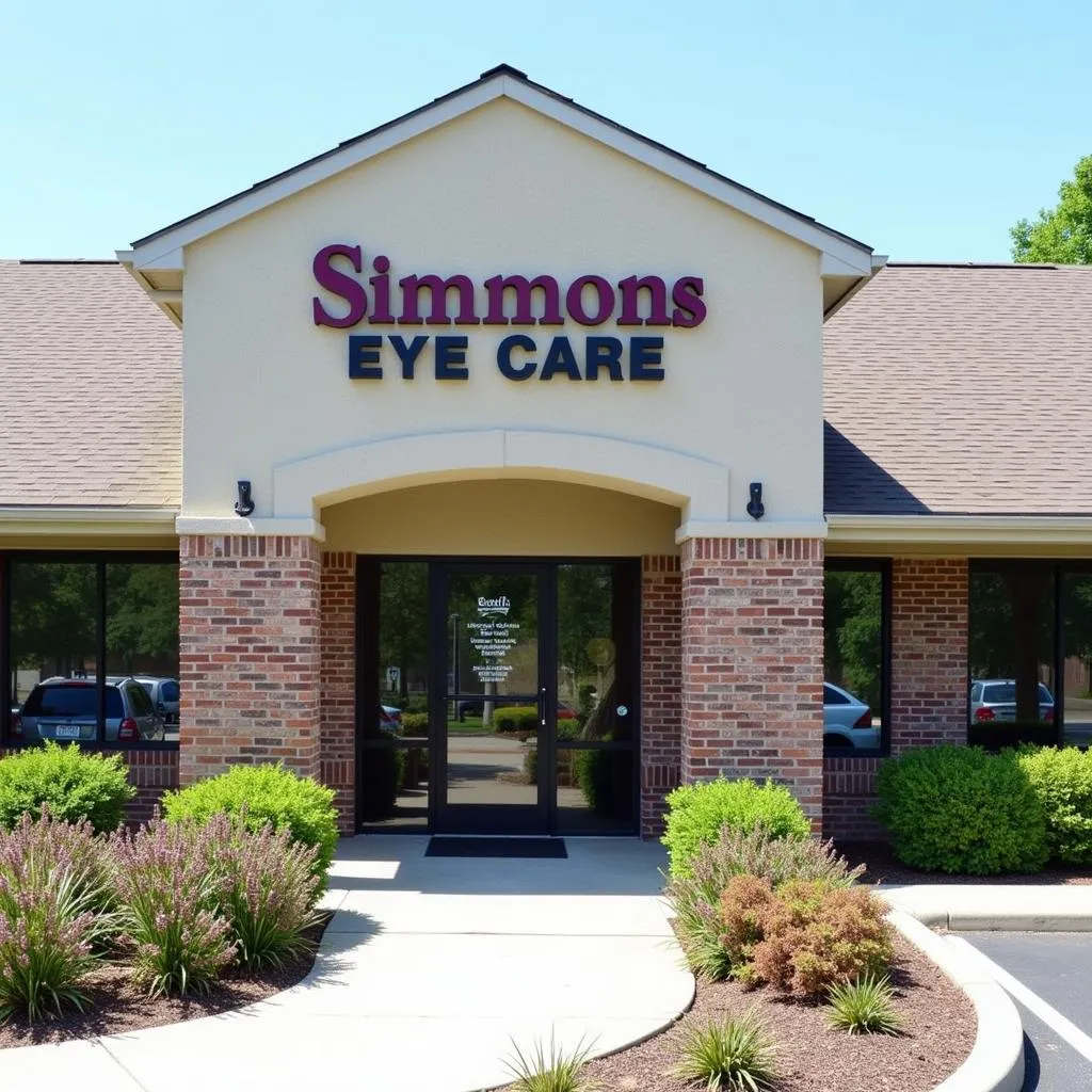 Simmons Eye Care Clinic Exterior