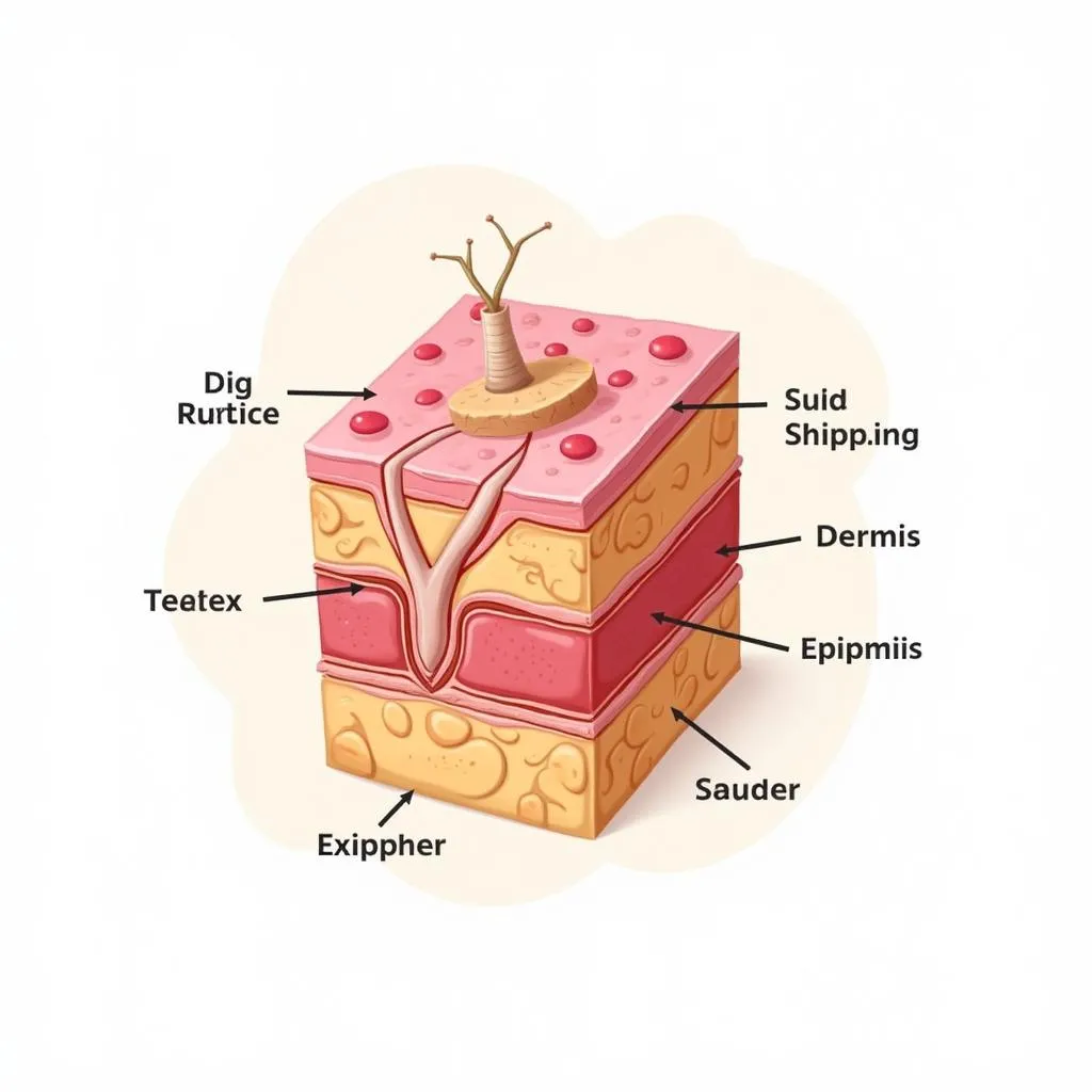 Skin Layers of a Child